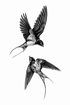 Twin Birds Harmony