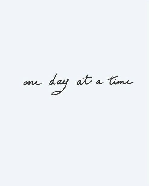 One Day at a Time