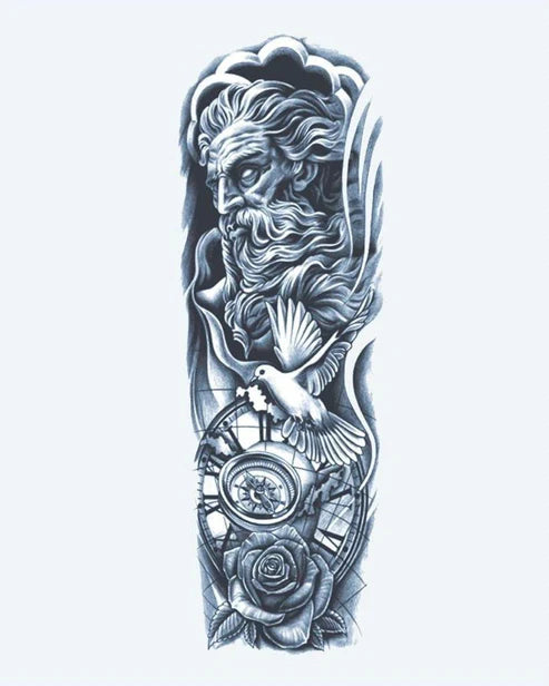 Zeus, Dove & Globe Sleeve
